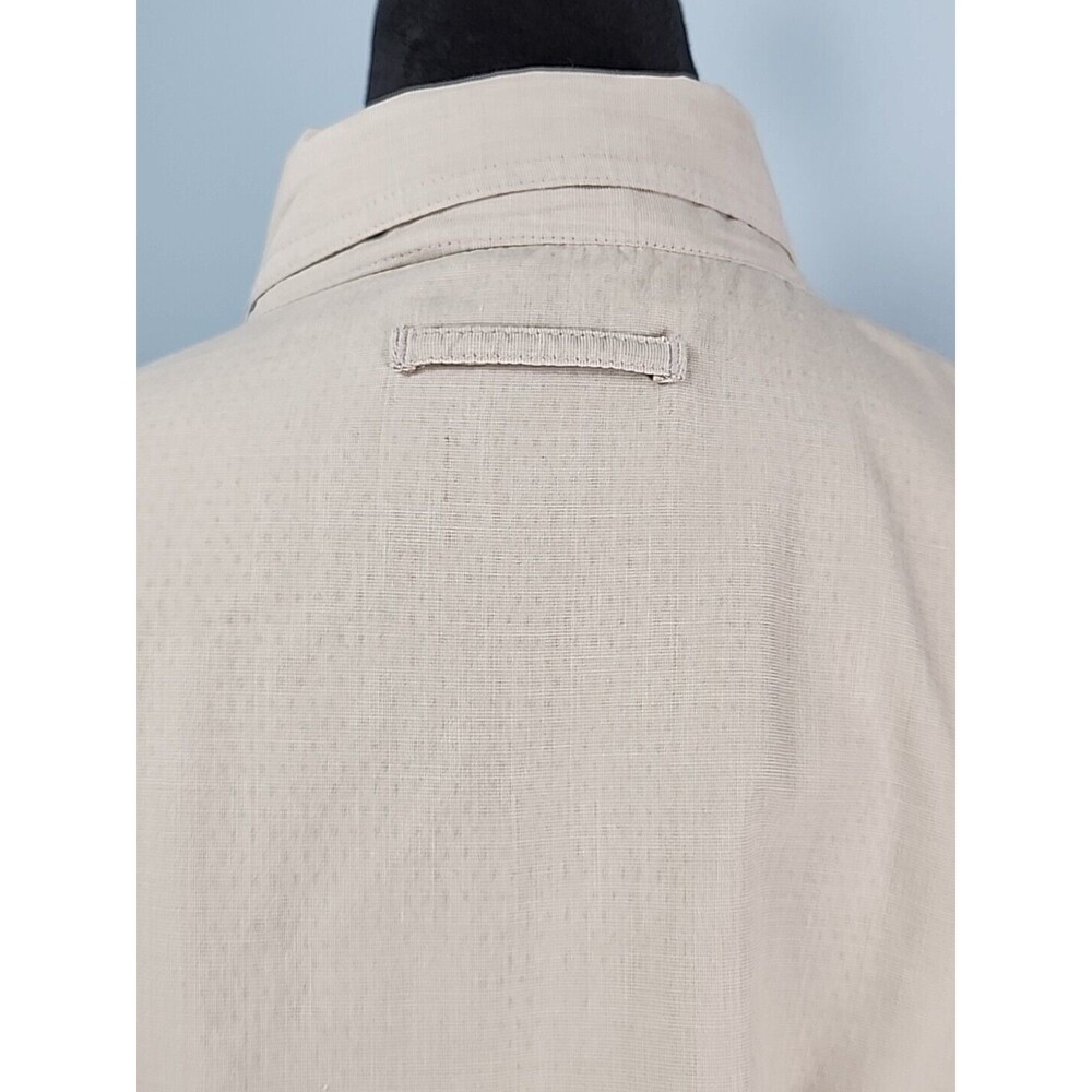 Orvis Mens Medium Long Sleeve Khaki Fishing Shirt Mesh Lined Vented Back - Picture 13 of 16